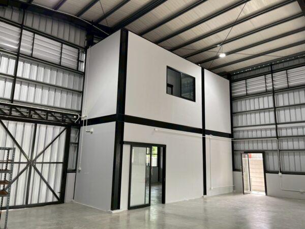 สร้างโกดัง สร้างโรงงาน เขียนแบบ ออกแบบ และก่อสร้างโกดัง โรงงาน ราคาถูก CVC