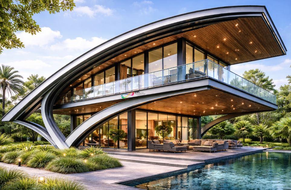 บ้านโครงสร้างเหล็ก แข็งแรง ก่อสร้างเร็ว คุมงบง่าย ต่อเติมได้ และยังถอดย้ายไปสร้างใหม่ได้ เหมาะกับบ้าน โฮมออฟฟิศ และบ้านโรงงาน